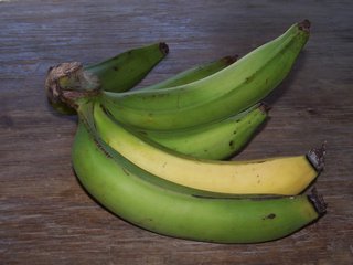 Ripe and Green Plantain